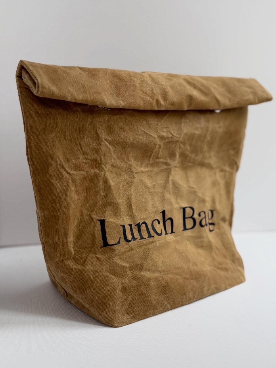 Waxed Lunch Bag