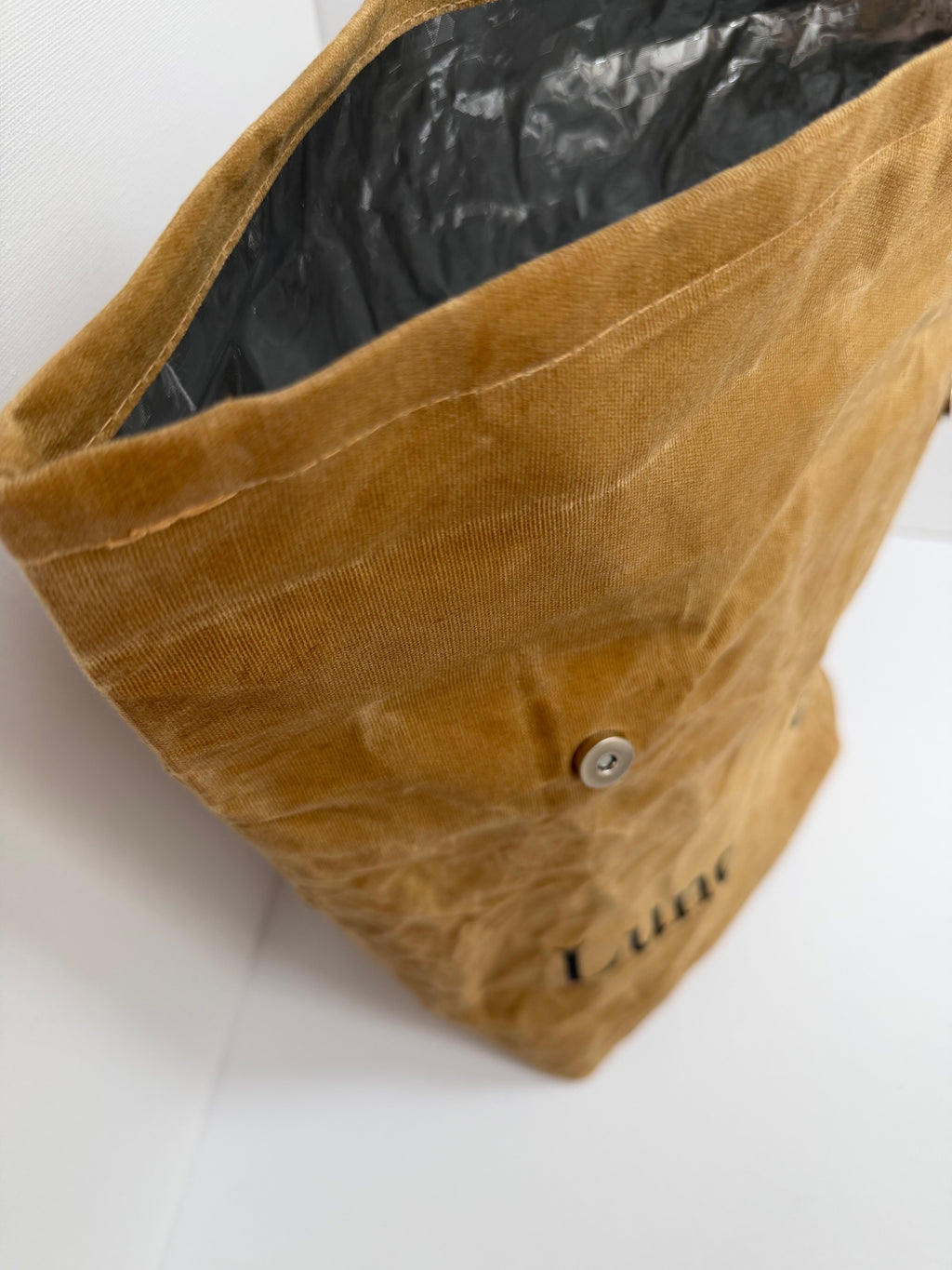 Waxed Lunch Bag